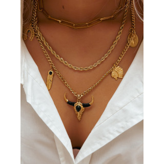 Collier Vasto - Doré