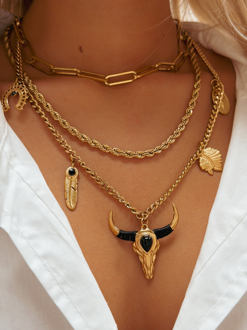 Collier Vasto - Doré