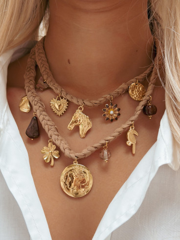 Collier Rodeo - Doré