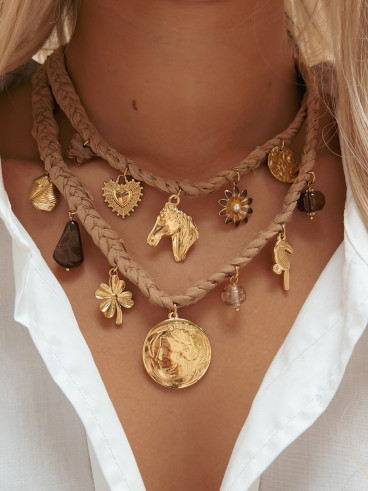 Collier Rodeo - Doré