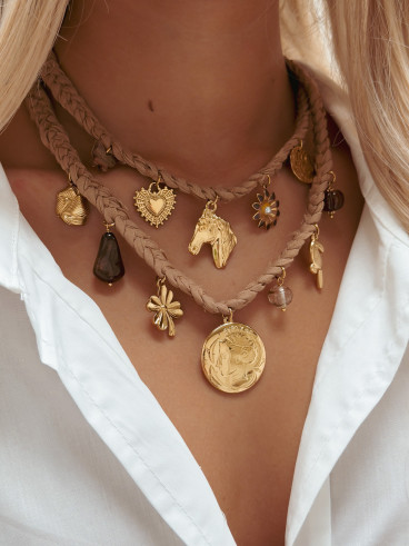 Collier Rodeo - Doré