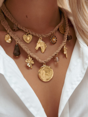 Collier Rodeo - Doré