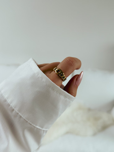 Bague Coralia - Doré
