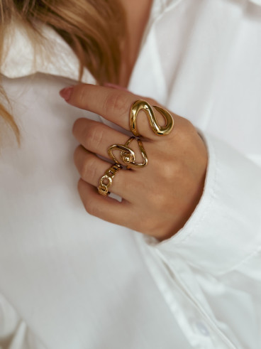 Bague Coralia - Doré Bague Coralia - Doré