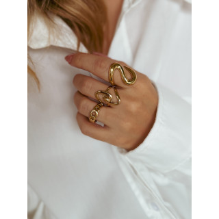 Bague Coralia - Doré