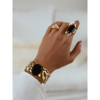 Bracelet Viana - Doré/Chocolat