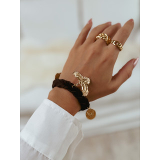 Bracelet Céliane - Chocolat