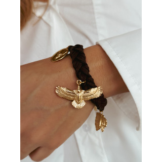 Bracelet Céliane - Chocolat