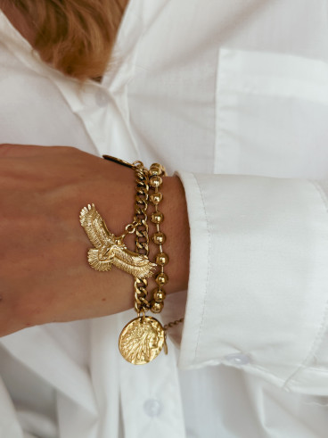 Bracelet Texas - Doré