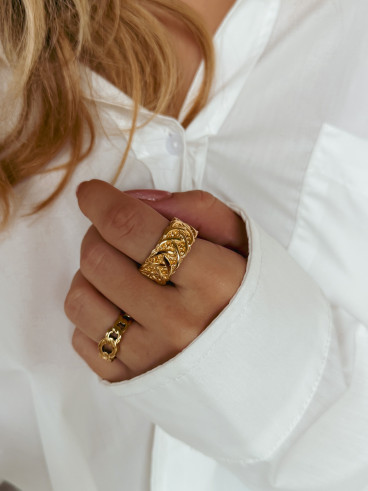 Bague Airmed - Doré