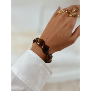 Bracelet Slovénie - Chocolat