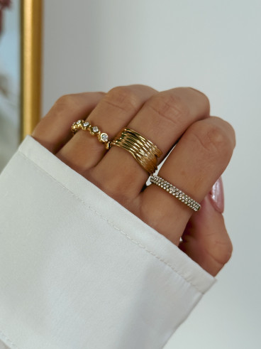 Bague Ines - Doré Bague Ines - Doré