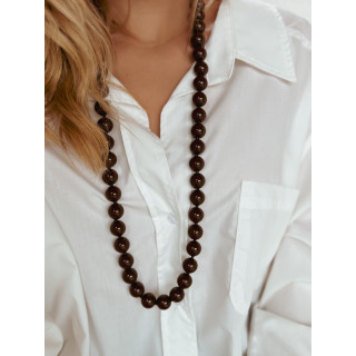 Collier Astraia - Chocolat