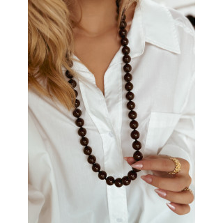 Collier Astraia - Chocolat