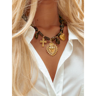 Collier Thiméa - Chocolat