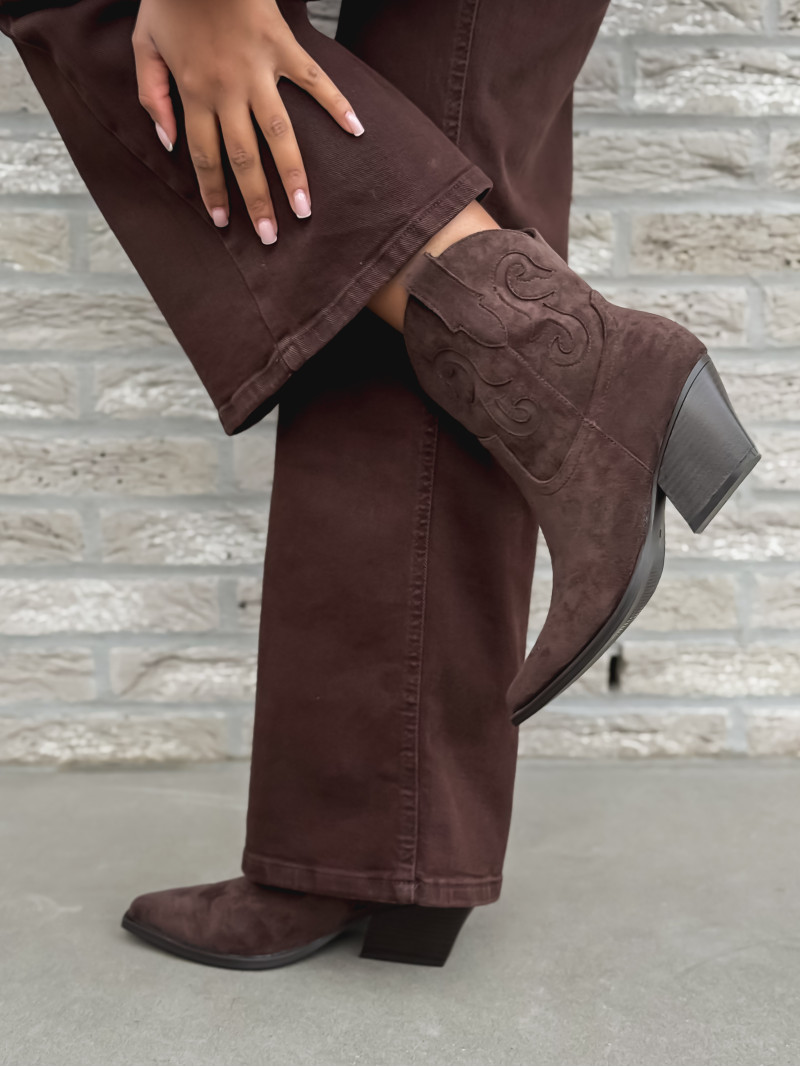 Bottines Oklahoma - Chocolat