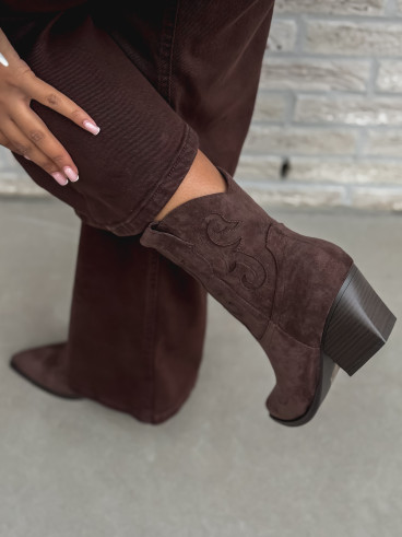 Bottines Oklahoma - Chocolat
