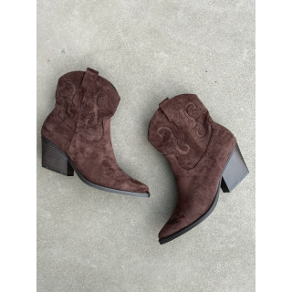 Bottines Oklahoma - Chocolat