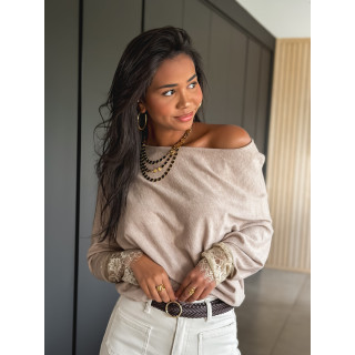 Pull Rayana - Taupe