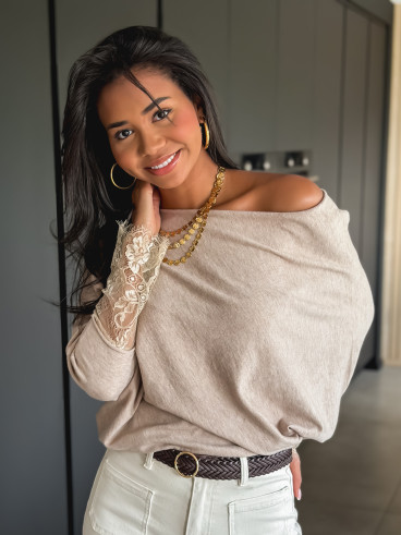 Pull Rayana - Taupe