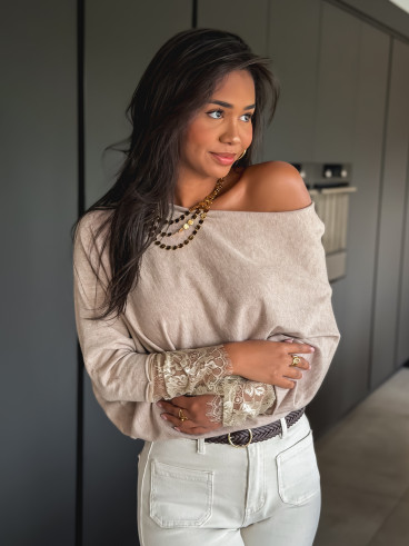 Pull Rayana - Taupe