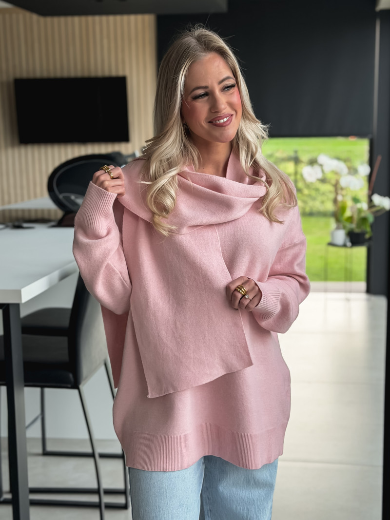 Pull Mélana - Rose