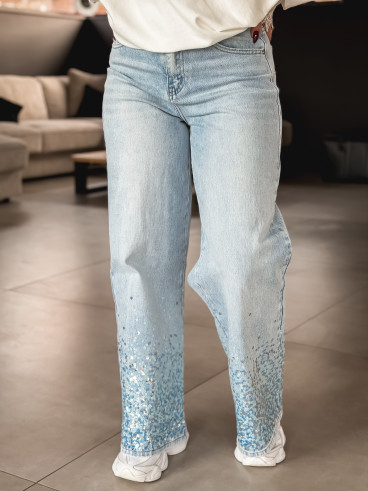 Jeans Eleyna - Bleu clair