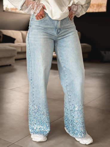 Jeans Eleyna - Bleu clair
