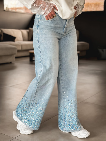 Jeans Eleyna - Bleu clair