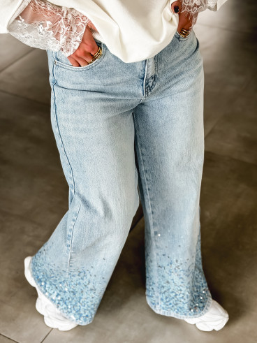 Jeans Eleyna - Bleu clair