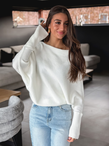 Pull Mona - Blanc