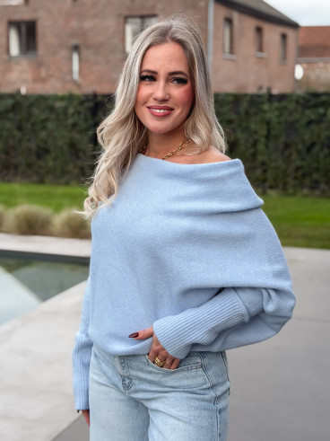 Pull Mona - Bleu ciel