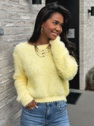 Pull Katalya - Jaune