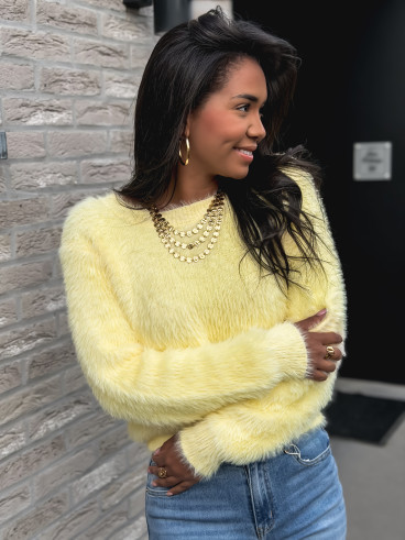 Pull Katalya - Jaune