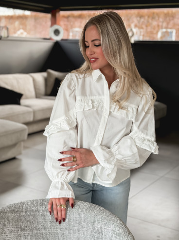 Chemise Alessandra - Blanc