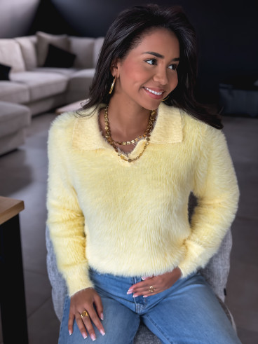 Pull Christiana - Jaune