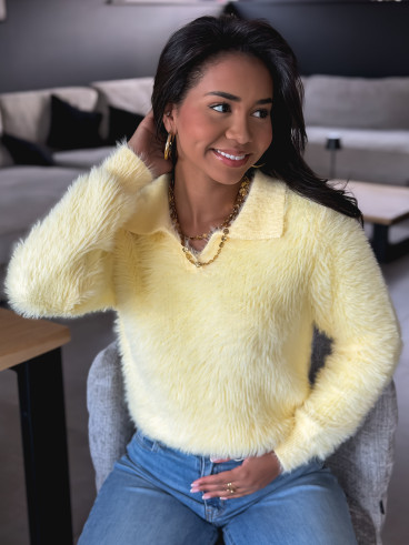 Pull Christiana - Jaune
