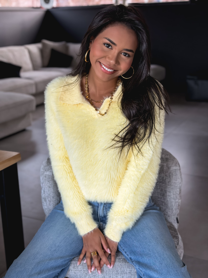 Pull Christiana - Jaune