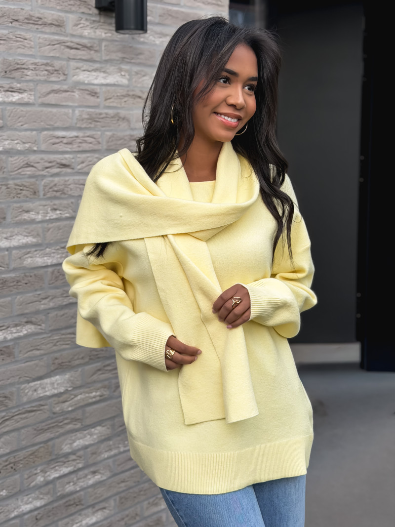 Pull Mélana - Jaune