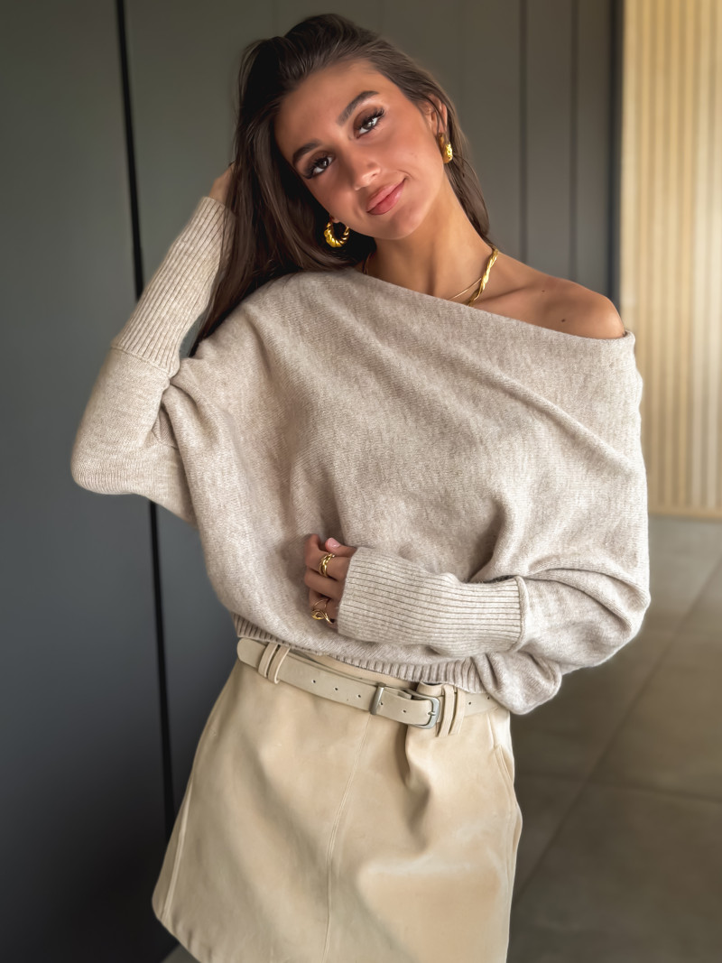 Pull Mona - Taupe