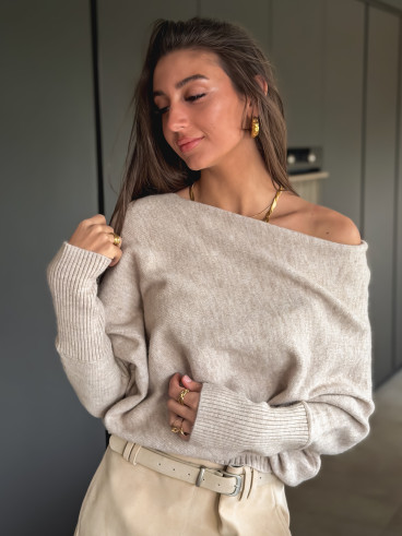 Pull Mona - Taupe