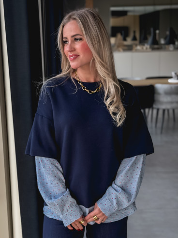 Pull Samara - Bleu marine