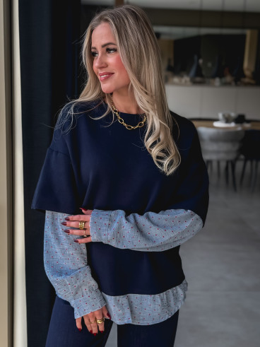 Pull Samara - Bleu marine