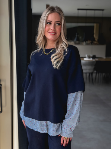 Pull Samara - Bleu marine