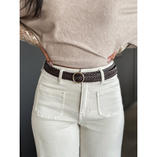 Ceinture Petra - Chocolat