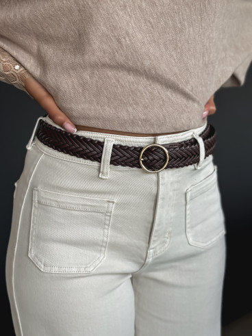 Ceinture Petra - Chocolat