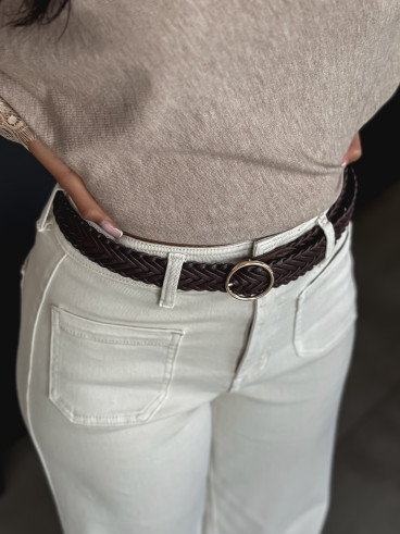Ceinture Petra - Chocolat