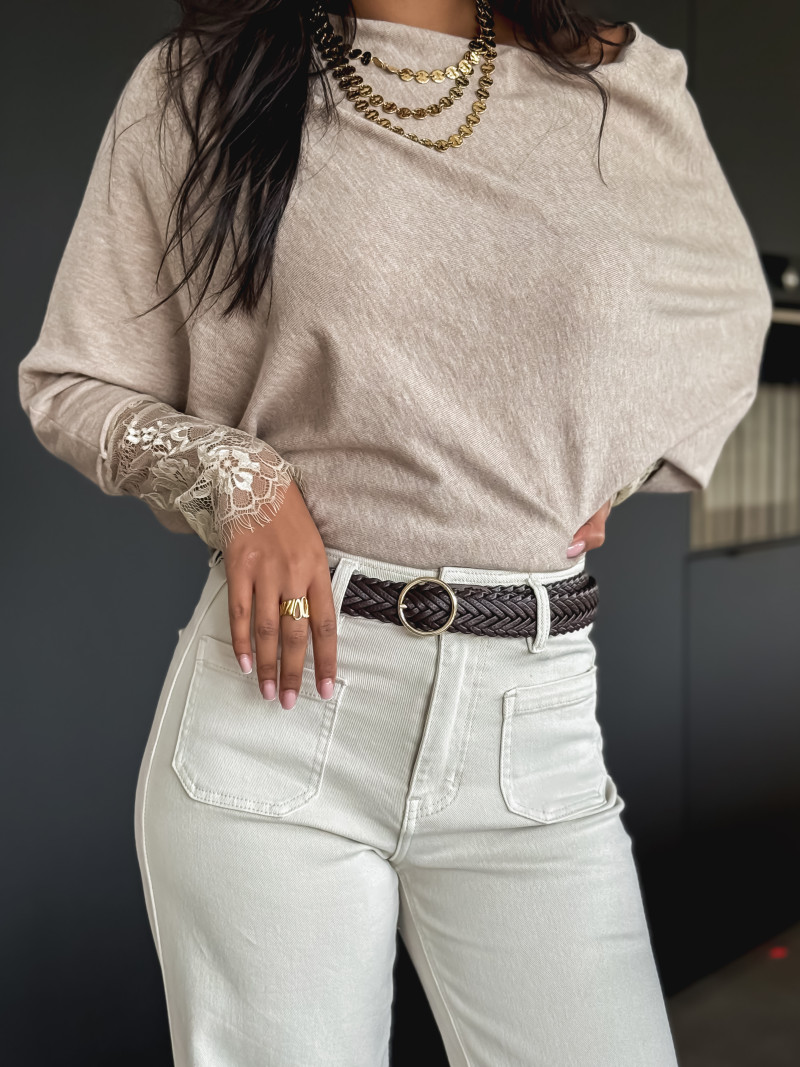 Ceinture Petra - Chocolat