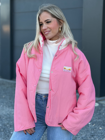 Veste réversible Lidia - Rose