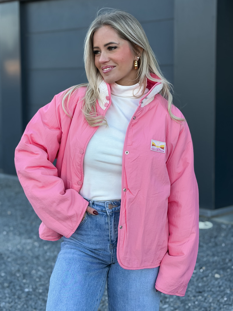 Veste réversible Lidia - Rose